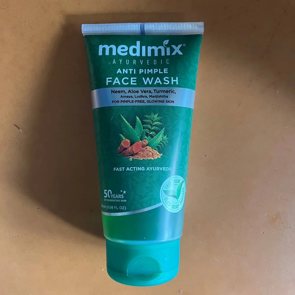 Medimix Anti Pimple Face Wash — available at pharmacies in Cambodia on PharmKulen