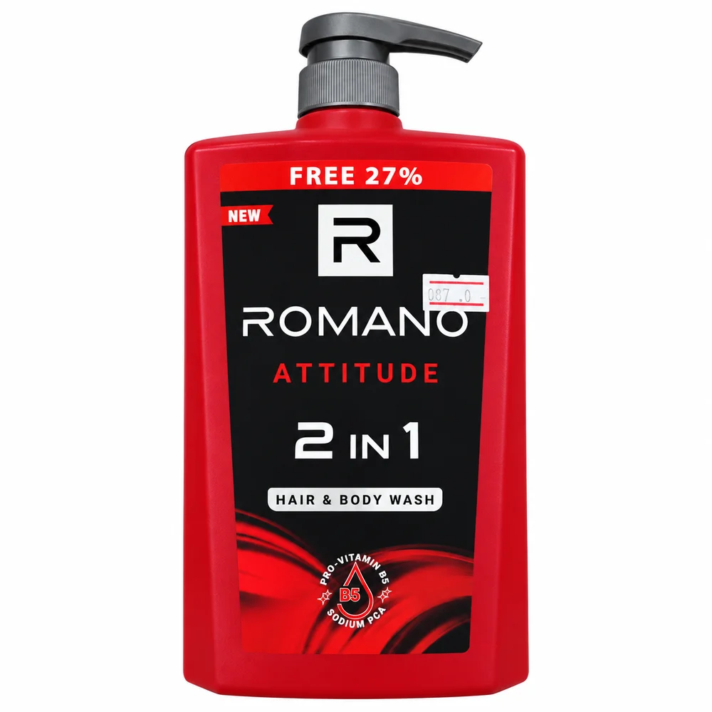 Romano Attitude 2-in-1 Hair & Body Wash — available at pharmacies in Cambodia on PharmKulen