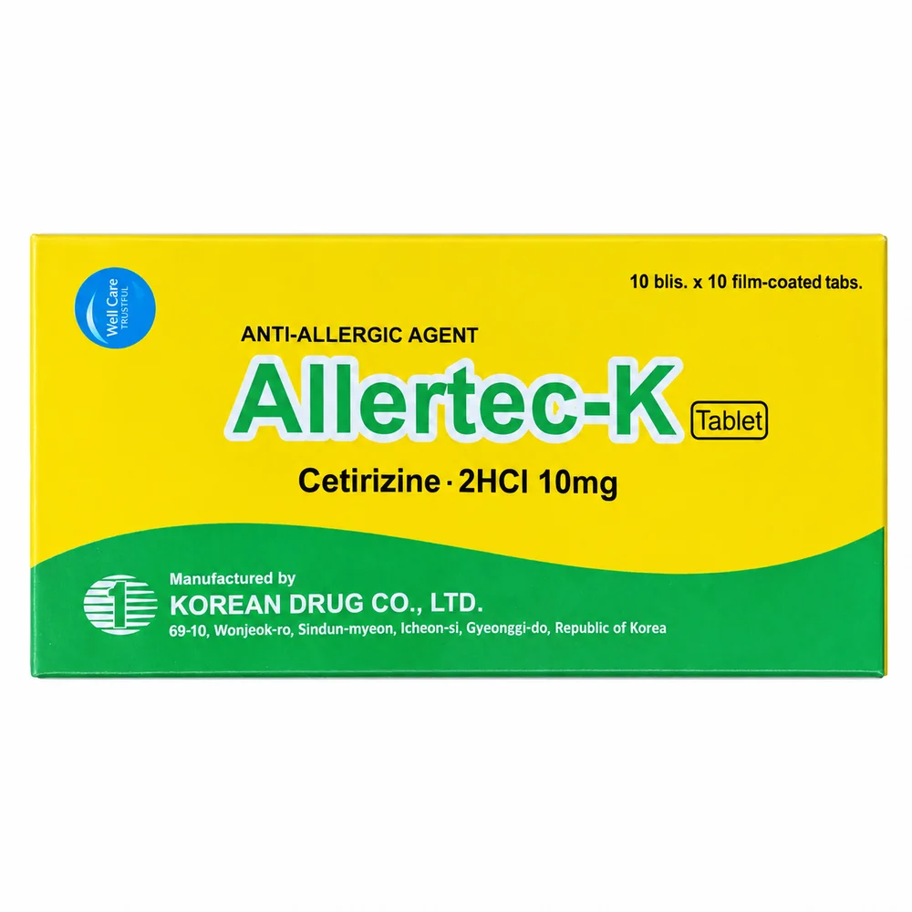 Allertec-K — available at pharmacies in Cambodia on PharmKulen