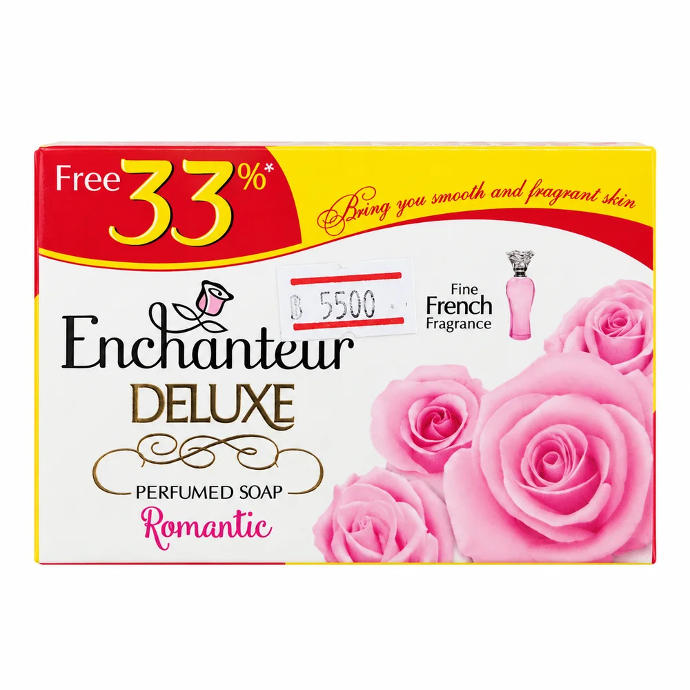 Enchanteur Deluxe Perfumed Soap Romantic — available at pharmacies in Cambodia on PharmKulen