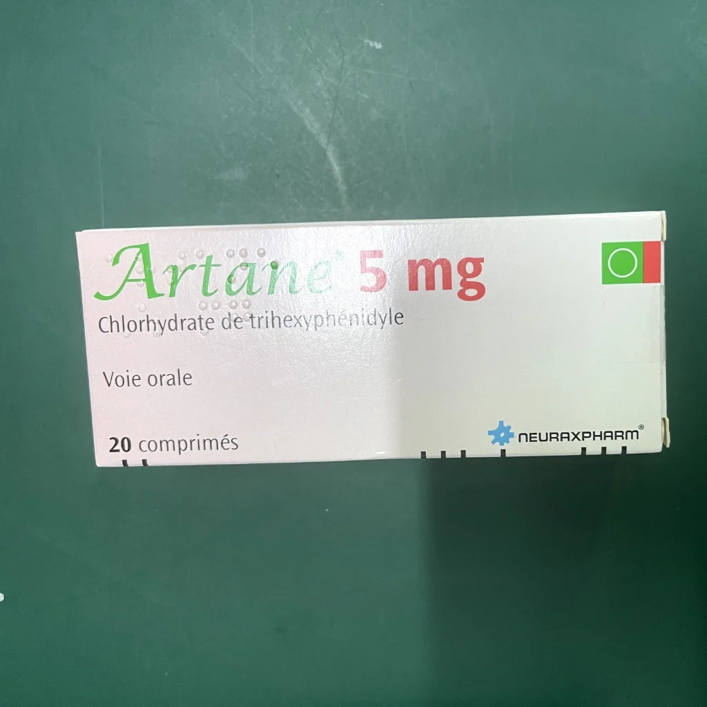 Artane — available at pharmacies in Cambodia on PharmKulen
