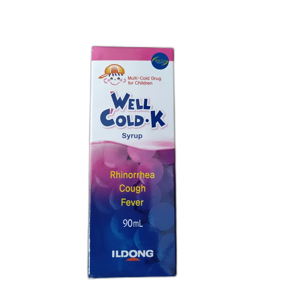 Well Cold-K — available at pharmacies in Cambodia on PharmKulen